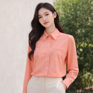 Las Olas Rhinestone Shirt Size M Button Down Embellished Blouse Western Style